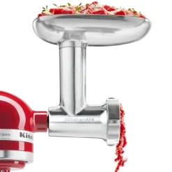 Accesorio picadora de alimentos con 3 discos y tubos de embutido - 5KSMMGA - KitchenAid