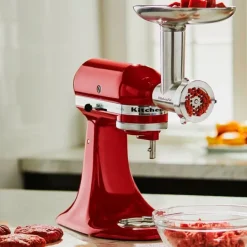Accesorio picadora de alimentos con 3 discos y tubos de embutido - 5KSMMGA - KitchenAid