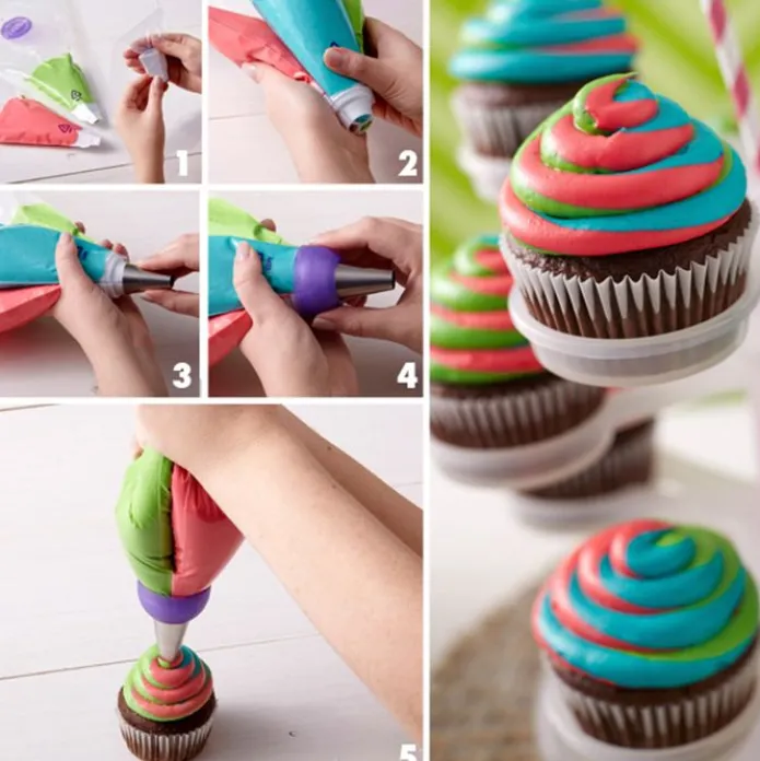 Adaptador para glaseado tricolor ColorSwirl - Wilton