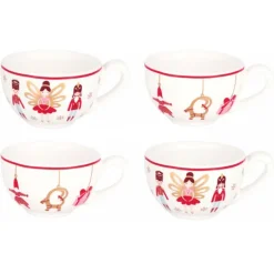 Adorno de cerámica Árbol de Navidad taza - GreenGate