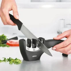 Afilador de cuchillos Colt - Acero inoxidable - Gefu
