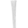 Alambres blancos para flores nº 20 (50) - Decora