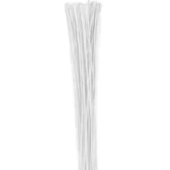 Alambres blancos para flores nº 20 (50) - Decora