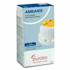 Ambiante: Nata vegetal 1 litro - Sin gluten - Puratos
