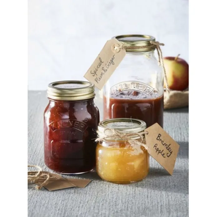 Anillas con cierre de rosca doradas para sellado al vacío (6) - Kilner