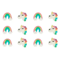 Arcoíris y unicornios de azúcar (12) - Sin gluten - Funcakes
