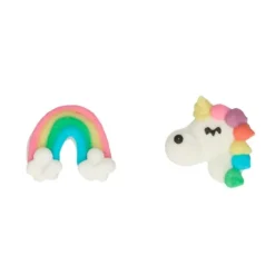 Arcoíris y unicornios de azúcar (12) - Sin gluten - Funcakes