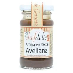 Aroma de avellana en pasta 50 g - Sin gluten - Chefdelíce