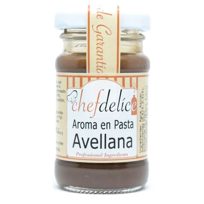 Aroma de avellana en pasta 50 g - Sin gluten - Chefdelíce