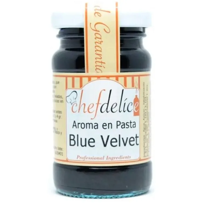 Aroma de Blue Velvet en pasta 50 g - Sin gluten - Chefdelíce