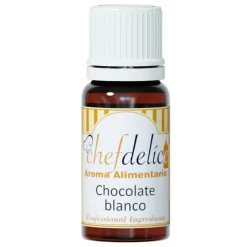 Aroma de chocolate blanco 10 ml - Sin gluten - Chefdelíce