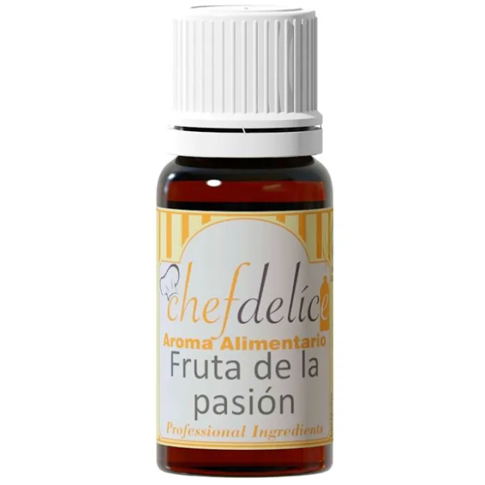 Aroma de fruta de la pasión 10 ml - Sin gluten - Chefdelíce