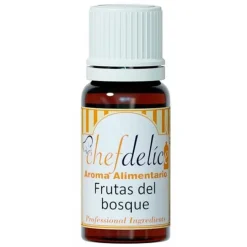 Aroma de frutas del bosque 10 ml - Sin gluten - Chefdelíce