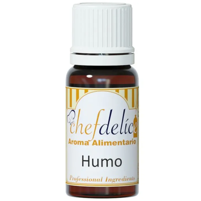 Aroma de Humo 10 ml - Sin gluten - Chefdelíce