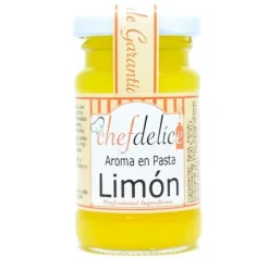 Aroma de limón en pasta 50 g - Sin gluten - Chefdelíce