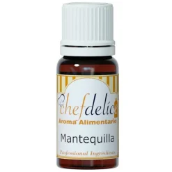Aroma de mantequilla 10 ml - Sin gluten - Chefdelíce