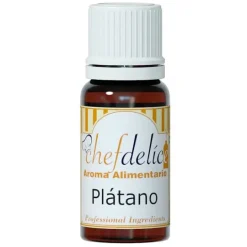 Aroma de plátano 10 ml - Sin gluten - Chefdelíce
