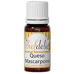 Aroma de queso mascarpone 10 ml - Sin gluten - Chefdelíce