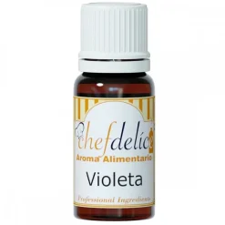 Aroma de violeta 10 ml - Sin gluten - Chefdelíce