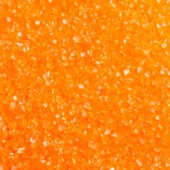 Azúcar brillante naranja 100 g - Decora