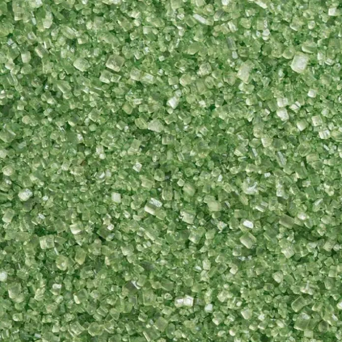 Azúcar brillante verde 100 g - Decora