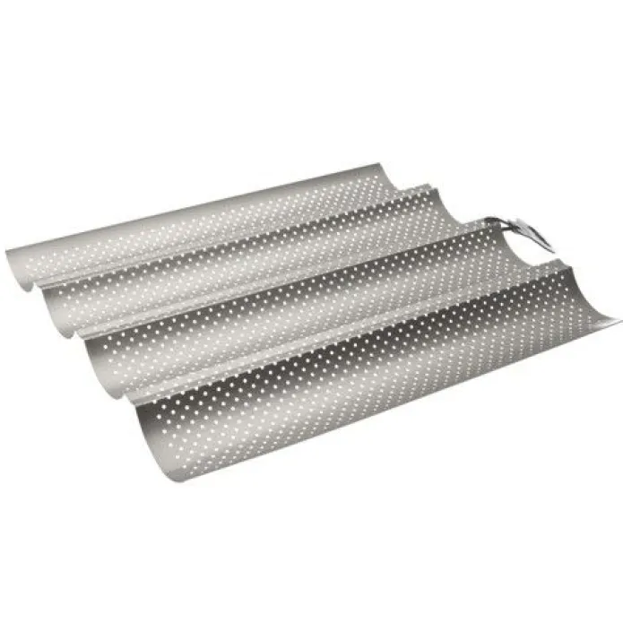 Bandeja metálica para 4 baguettes - Ibili