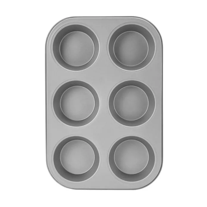 Bandeja molde antiadherente 6 muffins - Decora