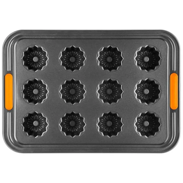 Bandeja molde antiadherente para 12 canelés - Acero al carbono - Le Creuset