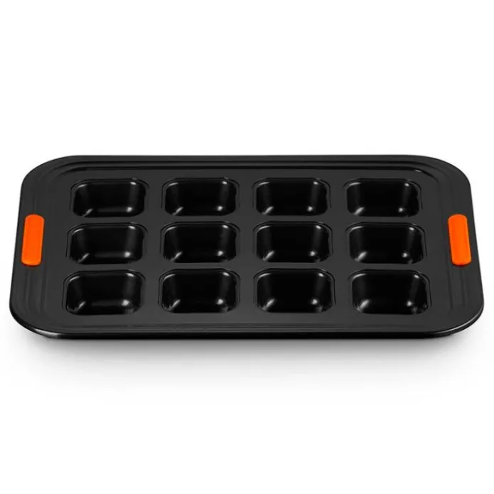 Bandeja molde antiadherente para 12 mini brownies - Acero al carbono - Le Creuset