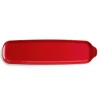 Bandeja para aperitivos roja 42 x 11 cm - Cerámica - Emile Henry