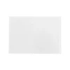 Bandeja rectangular ondulada blanca 30 x 25 cm
