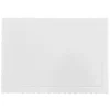 Bandeja rectangular ondulada blanca 40,5 x 30,5 cm