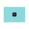 Bandeja rectangular ondulada azul cielo 30 x 25 cm