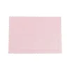 Bandeja rectangular ondulada rosa bebé 30 x 25 cm