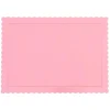 Bandeja rectangular ondulada rosa bebé 40 x 30 cm