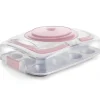 Bandeja, transportador y stand cupcakes 3 en 1 - Ibili