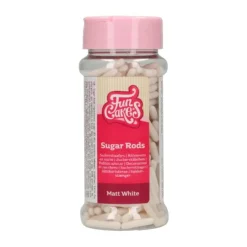 Barritas de azúcar blancas 70 g - Funcakes