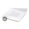 Bases para servir cuadradas blancas (100) - Silikomart Professional