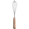 Batidor de varillas de acero inoxidable 2 en 1 con mango exprimidor de madera 29 cm - Mason Cash