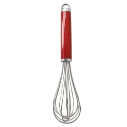 Batidor de varillas rojo 28 cm - Acero inoxidable - KitchenAid