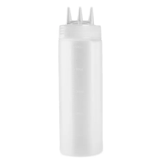 Biberón para bañar bizcochos con boquilla triple 500 ml - Ibili