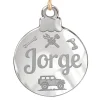 Bola personalizada grabada para árbol de Navidad - Mecánico
