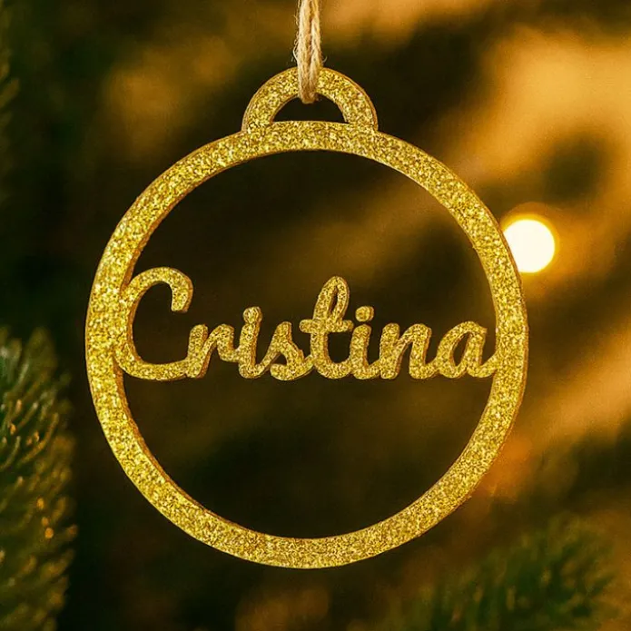 Bola personalizada para árbol de Navidad