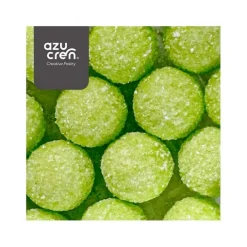 Bolas de azúcar con purpurina verde lima 60 g - Azucren