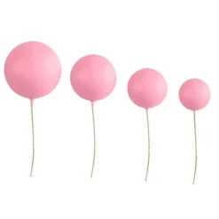 Bolas decorativas rosas bebé (20) - Azucren