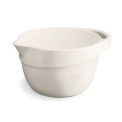 Bol con asa y pico crema 2,5 litros - Cerámica - Emile Henry