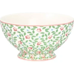 Bol de cerámica francés XL Lotta White 400 ml - GreenGate