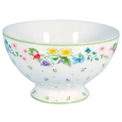 Bol de cerámica para sopa Karolina White 500 ml - GreenGate