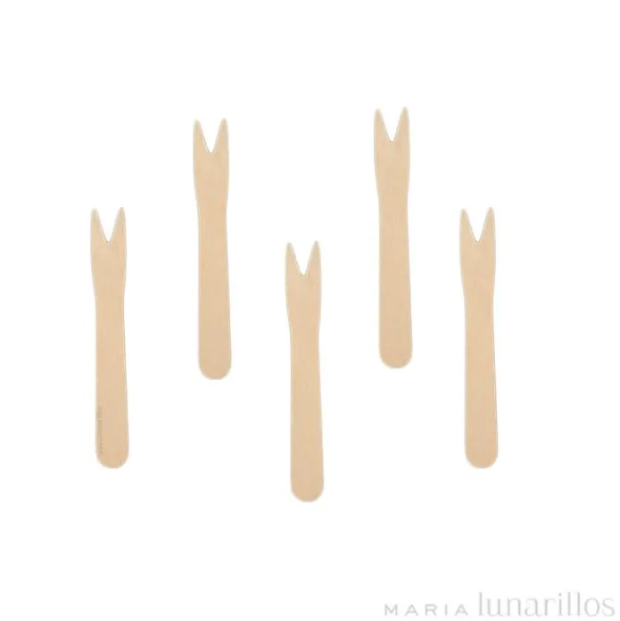 Boles rectángulo poliestireno aperitivos y postres (50) - Papstar + REGALO tenedores