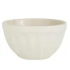 Bol estriado crema 400 ml - Mynte - Ib Laursen